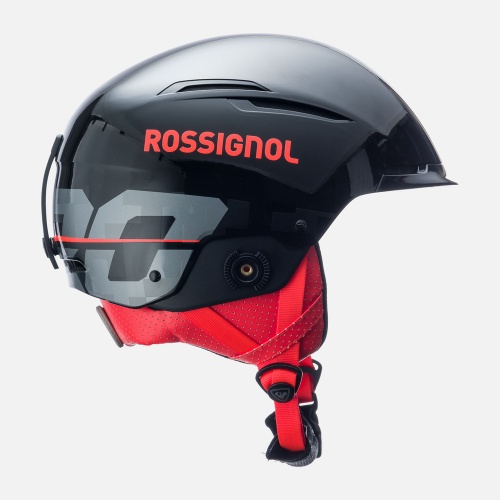 Rossignol Hero Slalom Impacts Race Helmet - with Chinguard